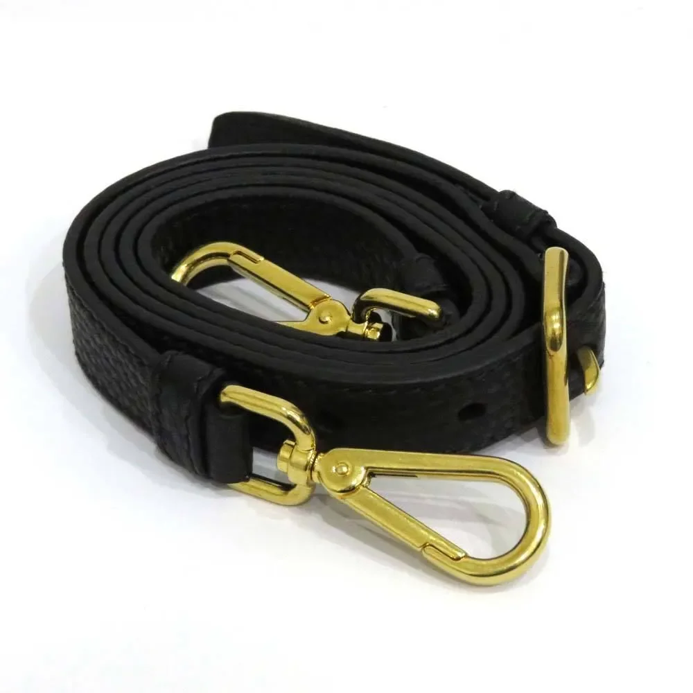 Prada 2 Way Bag Vitello Dino Leather Black - Picture 9 of 10